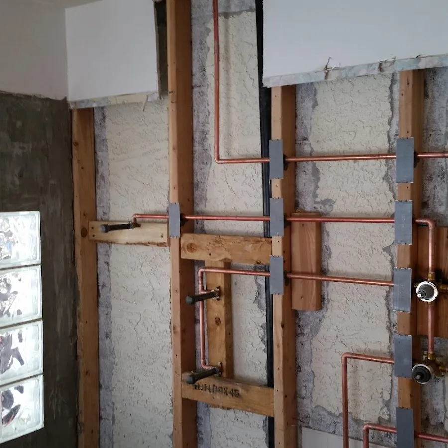 Copper pipe installation for Repiping in Rockwood