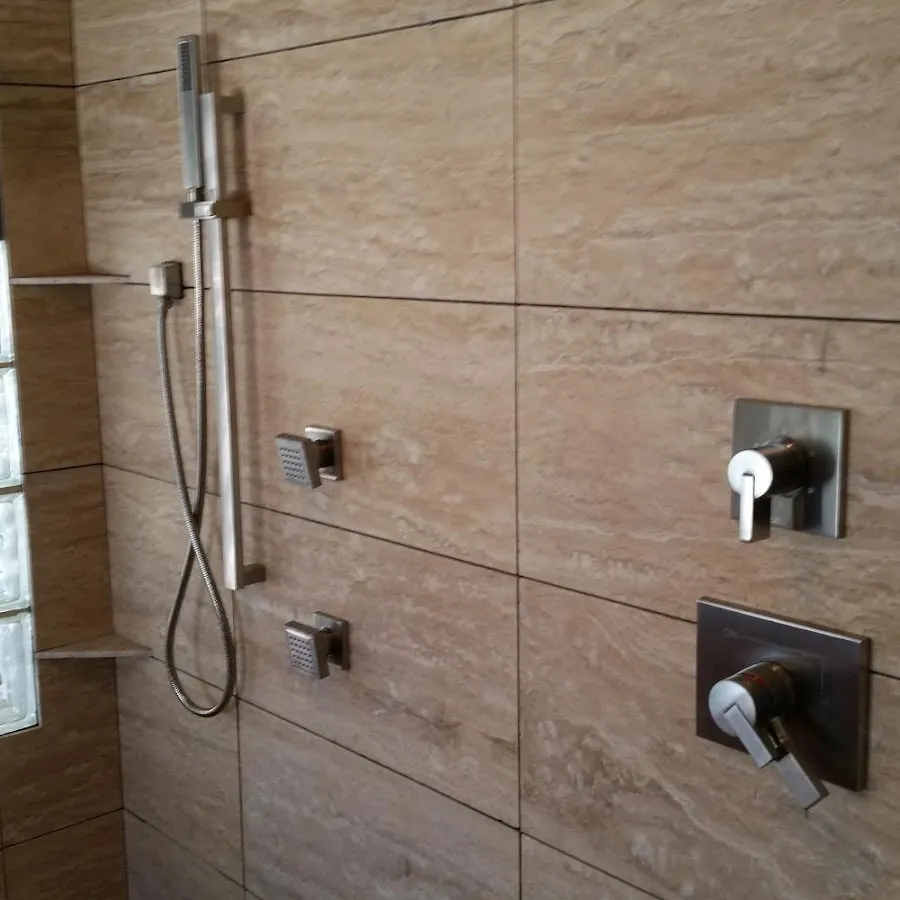 Shower fixture installation for Water Heater Installation in Rockwood
